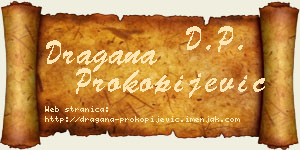 Dragana Prokopijević vizit kartica